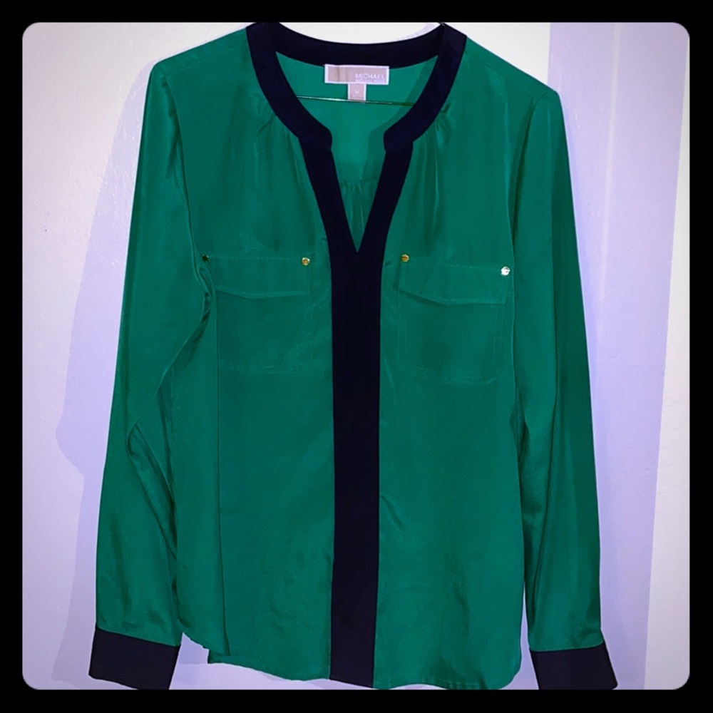 Green MK  Blouse